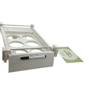 WeeSprout Baby Food Jar Storage Tray - Fits Any Fridge & Freezer, Holds‎ 6 Jars!